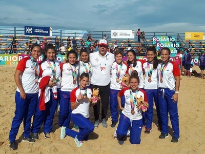 Histórica primera presea para el Rugby Femenino