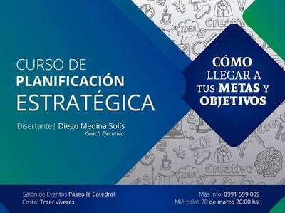 Harán esta un curso de Planificación Estratégica