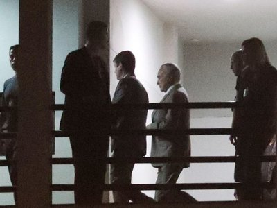 Temer, detenido como presunto jefe de “organización criminal” en Brasil