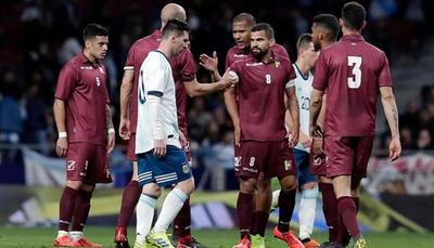 Venezuela golpea duro a Messi y compañía