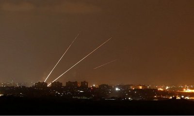 Alerta en Israel: Interceptan una ráfaga de cohetes lanzados desde Gaza