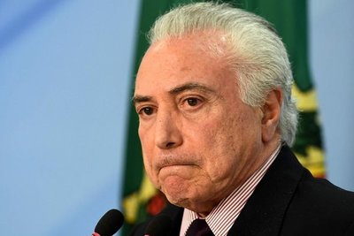 Aceptan nueva denuncia contra Temer