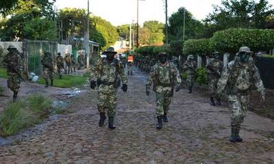 Reducto: Hicieron marcha por la comunidad