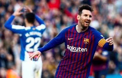 El Barça fue Messi, una vez más