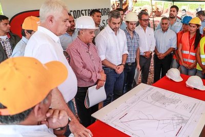 Resaltan obras viales en Canindeyú