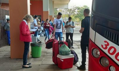Horarios de buses se liberan al mediodía