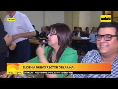 Eligen a nuevo rector de la UNA