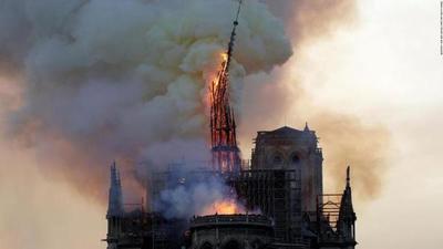 Construirán una catedral “efímera” de madera delante de Notre Dame