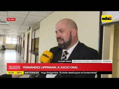 Fernández Lippmann a juicio oral