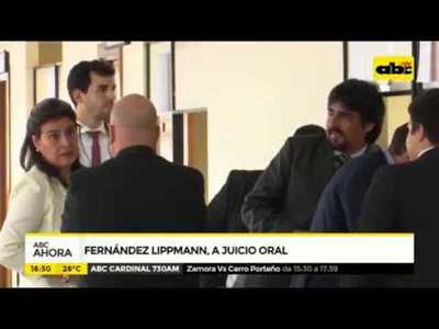 Fernández Lippmann a juicio oral