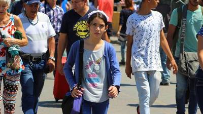 Al menos 400,000 niños y niñas han dejado Venezuela por la crisis humanitaria