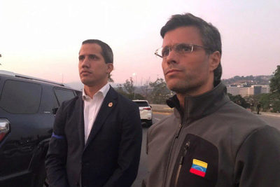 Leopoldo López, huésped de la embajada chilena en Caracas