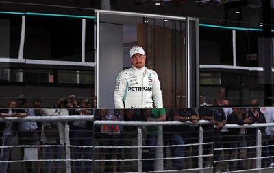 Bottas logró la pole en España