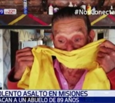 Entre cuatro maniatan, agreden y asaltan a anciano de 89 años