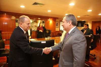 Titular de la Corte recibió a exrelator de la ONU