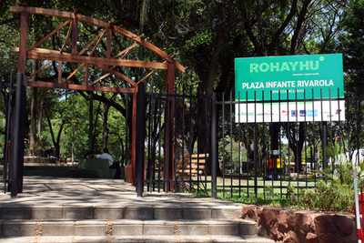 Feria de emprendedores de personas con discapacidad en Plaza Infante Rivarola