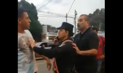 Despidieron a chofer que se enfrentó con Chilavert