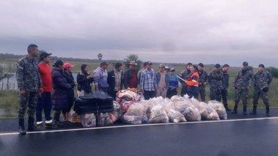 En zonas aisladas por inundaciones agilizan pago de Tekoporá