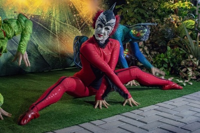 Multicolorido espectáculo del Cirque Du Soleil Ovo, en Paraguay