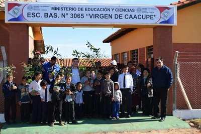 San Patricio: Inauguraron mejoras en la Escuela Virgen de Caacupé
