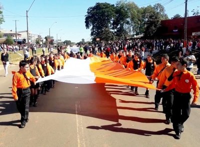 Festejan los 17 años de Santa Rosa del Aguaray