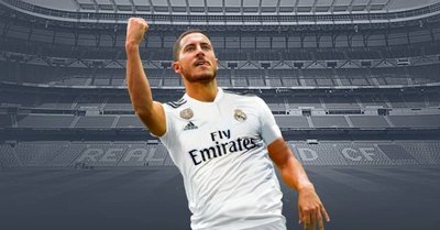 Hazard, nuevo jugador del Real Madrid