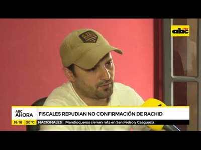 Repudian la no confirmación de Rachid en Curuguaty