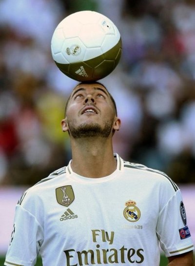 “No soy un galáctico. Espero serlo un día. Soy Eden Hazard”