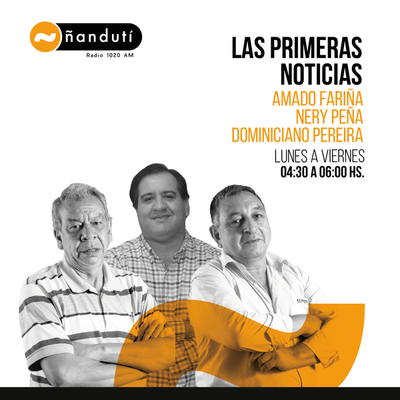 Las primeras noticias con Amado Farina y Domiciano Pereira