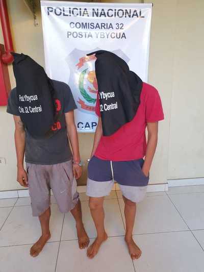 Incidentes en detención de supuestos microtraficantes en Capiatá