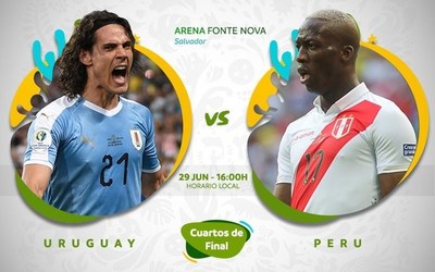 Copa América: Uruguay y Peru definen la última plaza a semifinales