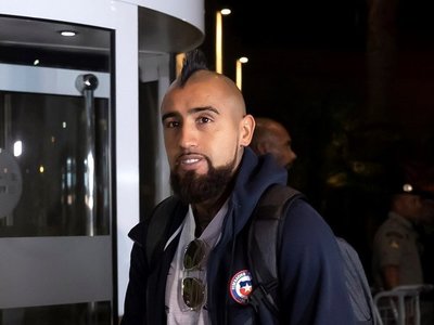 Chile llega a Porto Alegre, escenario de la semifinal contra Perú
