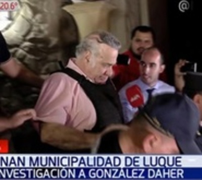 Allanan comuna de Luque en busca de propiedades de González Daher