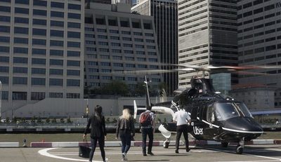 Viajes en helicópteros Uber ya son una realidad