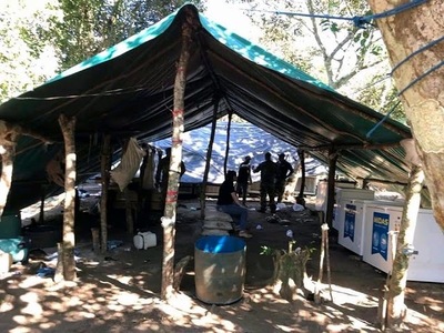Desarticulan campamentos narcos con más de 12 toneladas de marihuana en Capitán Bado