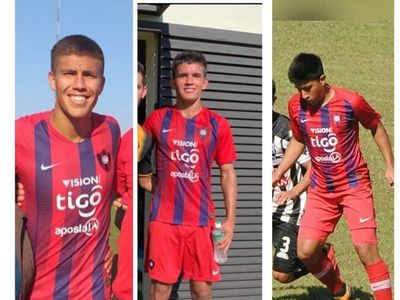 Tres misioneros campeones con Cerro Porteño en la Sub 18!!!