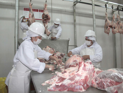 Resaltan aumento del cupo de exportación de carne a Taiwán