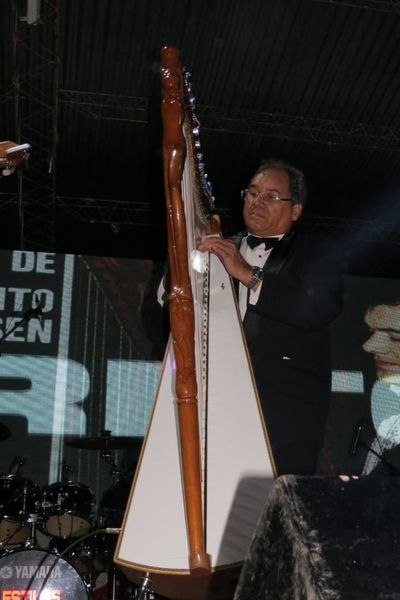 El arpista Rito Pedersen recibirá homenaje en vida en Salemma