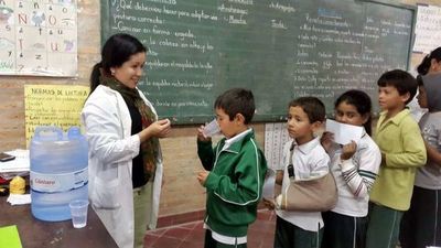 Dieron inicio a la Campaña de Desparisitación en escuelas de Misiones