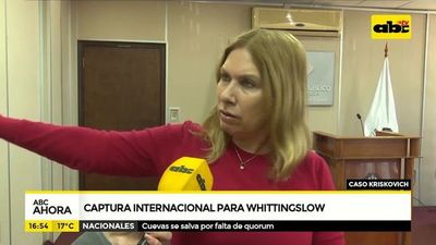 Captura internacional para Whittingslow