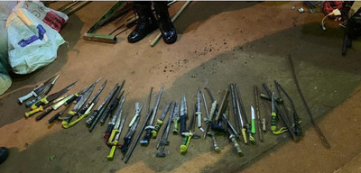 Hallan puñales y droga en requisa al Cereso