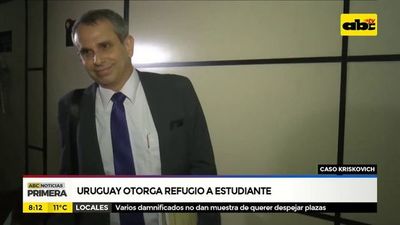 Uruguay otorga refugio político a joven del caso Kriskovich