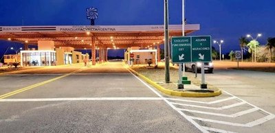 Habilitación del paso fronterizo en Represa Yacyreta solo para vehículos livianos
