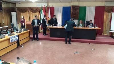 Incidentes en reunión de la Junta itapuense