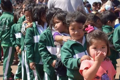 Niños de varias comunidades indígenas de Caaguazú fueron agasajados