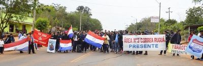 Cierran la Ruta XI para exigir que se respete proyecto de asfaltado de vía
