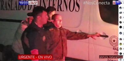 Secuestradores del PCC se entregan y liberan a guardia