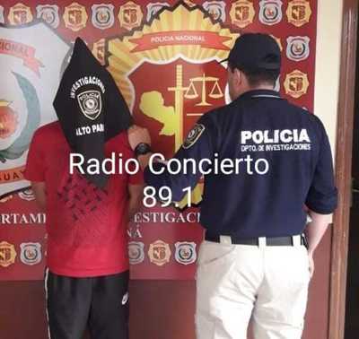 Atrapan a supuesto implicado en robo a distribuidora en Franco