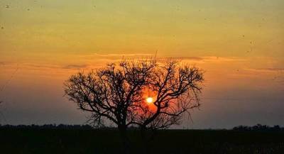 Viernes con cielo despejado para el sur