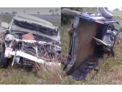 Accidente en San Patricio dejó daños materiales y lesiones leves